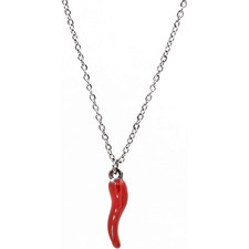 Collana con CORNO ROSSO in