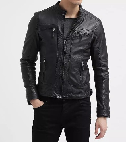 Giacca nera slim fit uomo - , vera