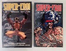 Super Eroi Le Grandi Saghe 6 WOLVERINE NEMICO PUBBLICO + 70 WOLVERINE ARMA X
