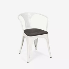 sedie design metallo legno