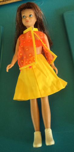 Bambola skipper vintage - skipper, bruna