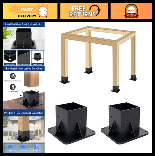 Kit staffe pergola 4x4 - kit,