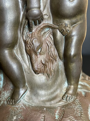 Antico centrotavola bronzo