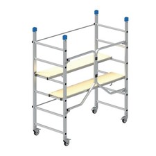 MARCHETTI DINAMICO 1 NUOVO MODELLO TRABATTELLO ALLUMINIO RICHIUDIBILE CON RUOTE