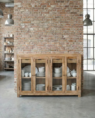 Credenza legno massello e - credenza,
