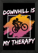 Poster Mtb Downhill estetica