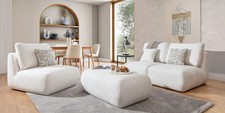 AMONO POUF SOFA AND ARMCHAIR