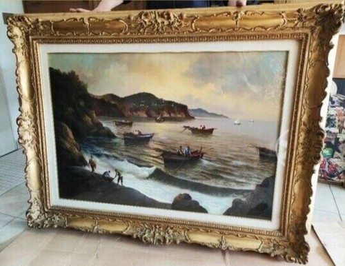 Quadro olio tela - olio,