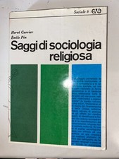 SAGGI DI SOCIOLOGIA RELIGIOSA