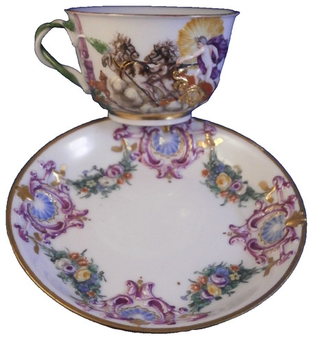 Antico 18thc doccia porcellana - 18thc,