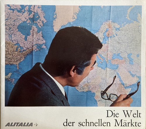Brochure cargo dc8 alitalia - brochure,