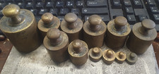 Antichi Pesi in ottone Per