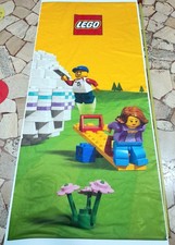LEGO FLAG STORE DISPLAY BANNER  LEGO  WALL SCROLL!OTTIMO!