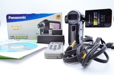 [Quasi come nuova] Panasonic HDC-SD7 videocamera digitale Full HD nera con scatola Giappone