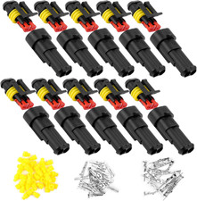 10 Connettori Elettrici Impermeabili 2 Pin Con Connettore Isolato E Sigillato