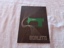 FRATELLI BORLETTI CATALOGO EPOCA MACCHINE PER CUCIRE