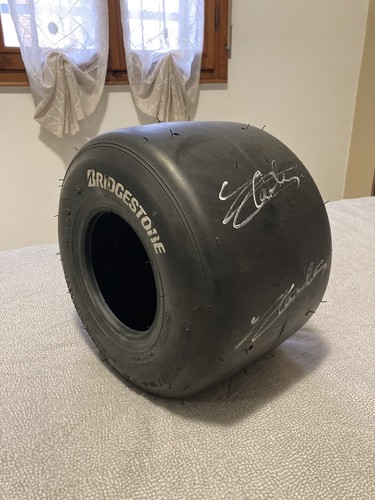 Gomma kart autografata - kart,