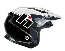 CASCO ZONA 5 D-01 NERO-BIANCO