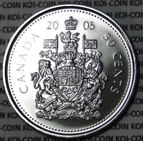 Unc canada 2005 cent - cent, 50c