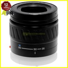 Minolta 35/80mm f4-5,6 macro obiettivo A-Mount Sony Alpha e Konica Minolta AF.