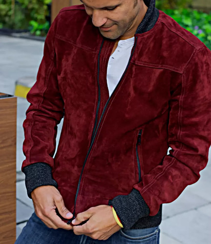 Giubbotto uomo bomber pelle - uomo,