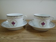 Set coppia piattini coppa