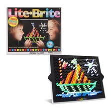 Basic Fun 2215 Lite-Brite Ultimate Classic, Tavolo da Disegno Luminoso, Tavolo d