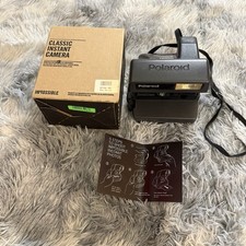 IMPOSSIBLE Polaroid 600 Square Black fotocamera one step, nero (PRD541) scatola aperta