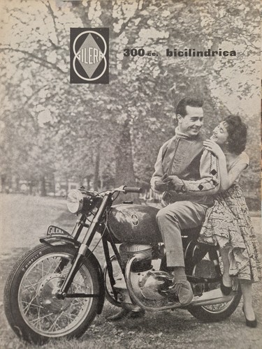Pubblicita epoca gilera 300 - pubblicita,