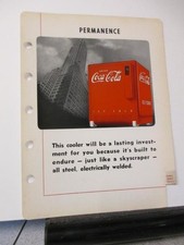 COCA COLA 1940 venditore