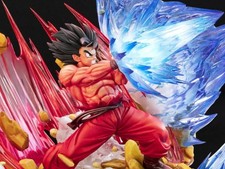 Statua Son Goku Kaio Ken Tsume HQS Dragon Ball Z confezione originale sigillata/nuova