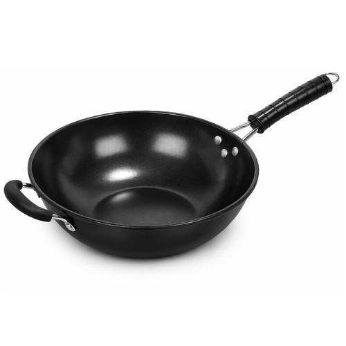 Wok padella alta diametro - wok, 32