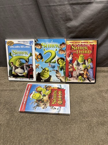 Sealed lot shrek dvds - lot,