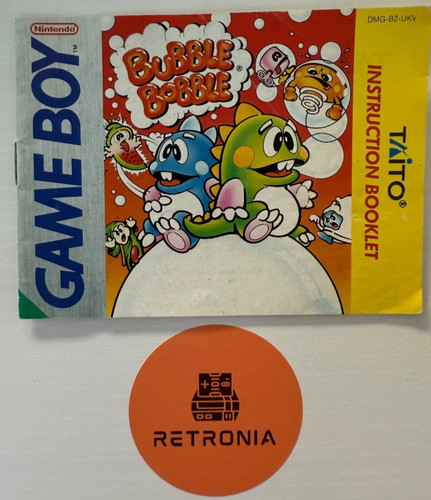 Bubble bobble nintendo game - bobble,
