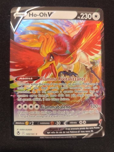 Carta pokémon egawa psa oh - carta,