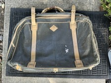 Gucci rara grande monogramma valigia vintage bagaglio 24ggs721 lucchetto marcato