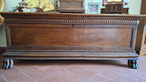 Cassapanca noce epoca 700 - epoca, '700