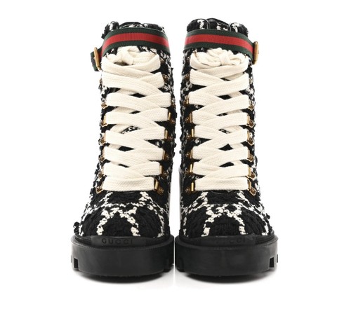 Autentici stivali gucci tweed - autentici,
