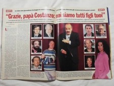 Maurizio Costanzo Show Gli Sconosciuti Diventati Celebri 2001 Gente Rivista 