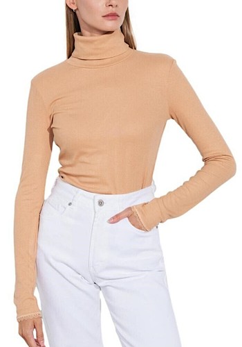 Jersey cuello alto - de, para