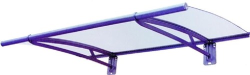 Tettoia plexiglas struttura - plexiglas,