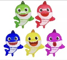 5 Pcs Shark Birthday Party