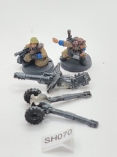 Warhammer 40k Guardia Imperiale Valhallan Lascannon Squadra Metallo Fuori Produzione Vintage