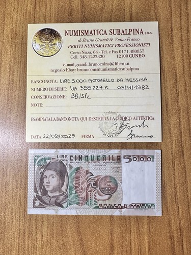 Repubblica italiana banconota - repubblica,