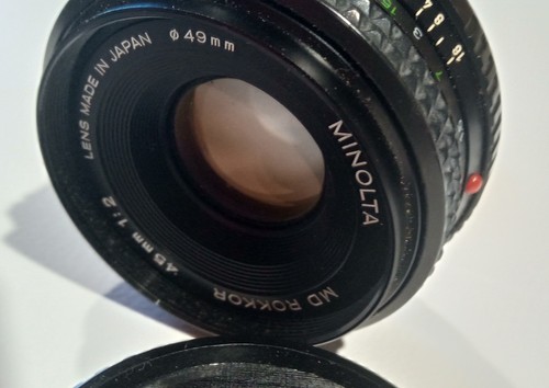 Obiettivo rokkor f2 - obiettivo, mm
