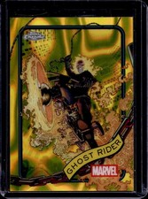 2025 Topps Chrome Marvel Ghost Rider rifrattore lava giallo #183