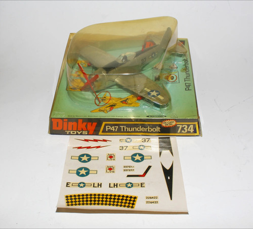 Dinky 734 p47 thunderbolt - dinky,