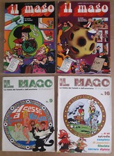 IL MAGO la rivista dei fumetti e dell'umorismo lotto 4 riviste