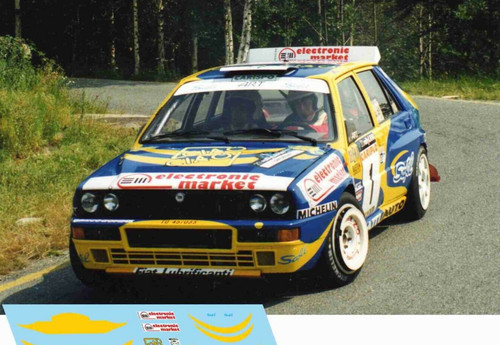 Lancia delta hf rally - lancia,