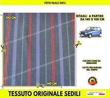 Tessuto Coprisedili Fiat Uno 1 ORIGINALE Blu Bahia Coprisedili foderine auto da